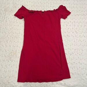 Off the shoulder dress